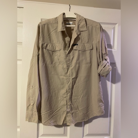 Columbia Omni-Shade Long Sleeve Button Down - Picture 1 of 6